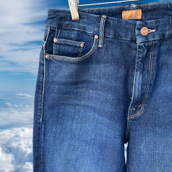 MOTHER Size 32 High Waisted Looker Ankle Jeans These Boots Are Made For Walking - Picture 3 of 11